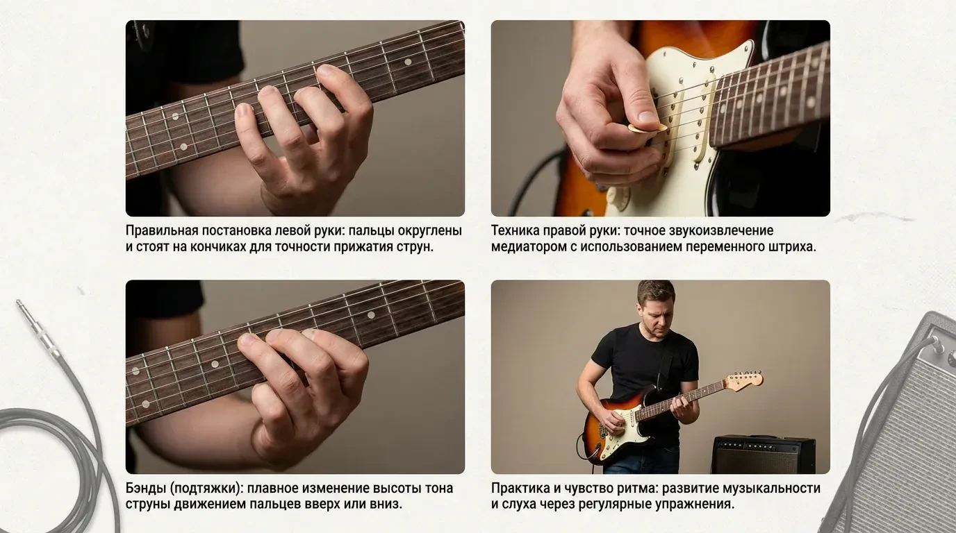 Как играть соло на гитаре Как играть соло на гитаре