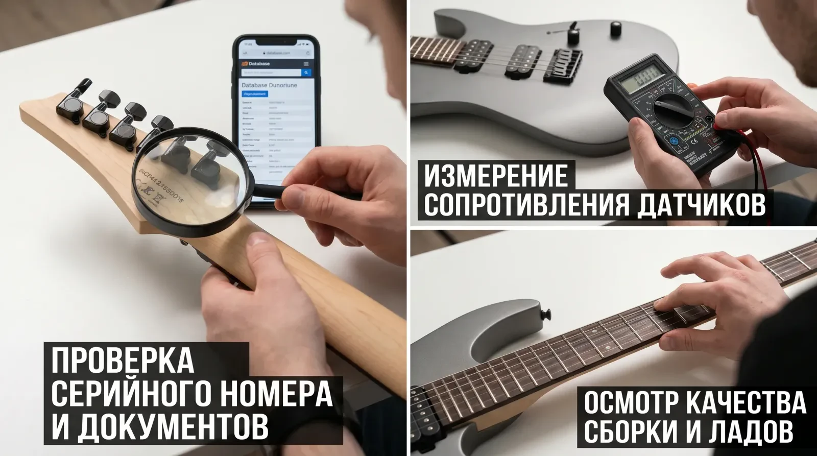 Как проверить подлинность гитары при покупке