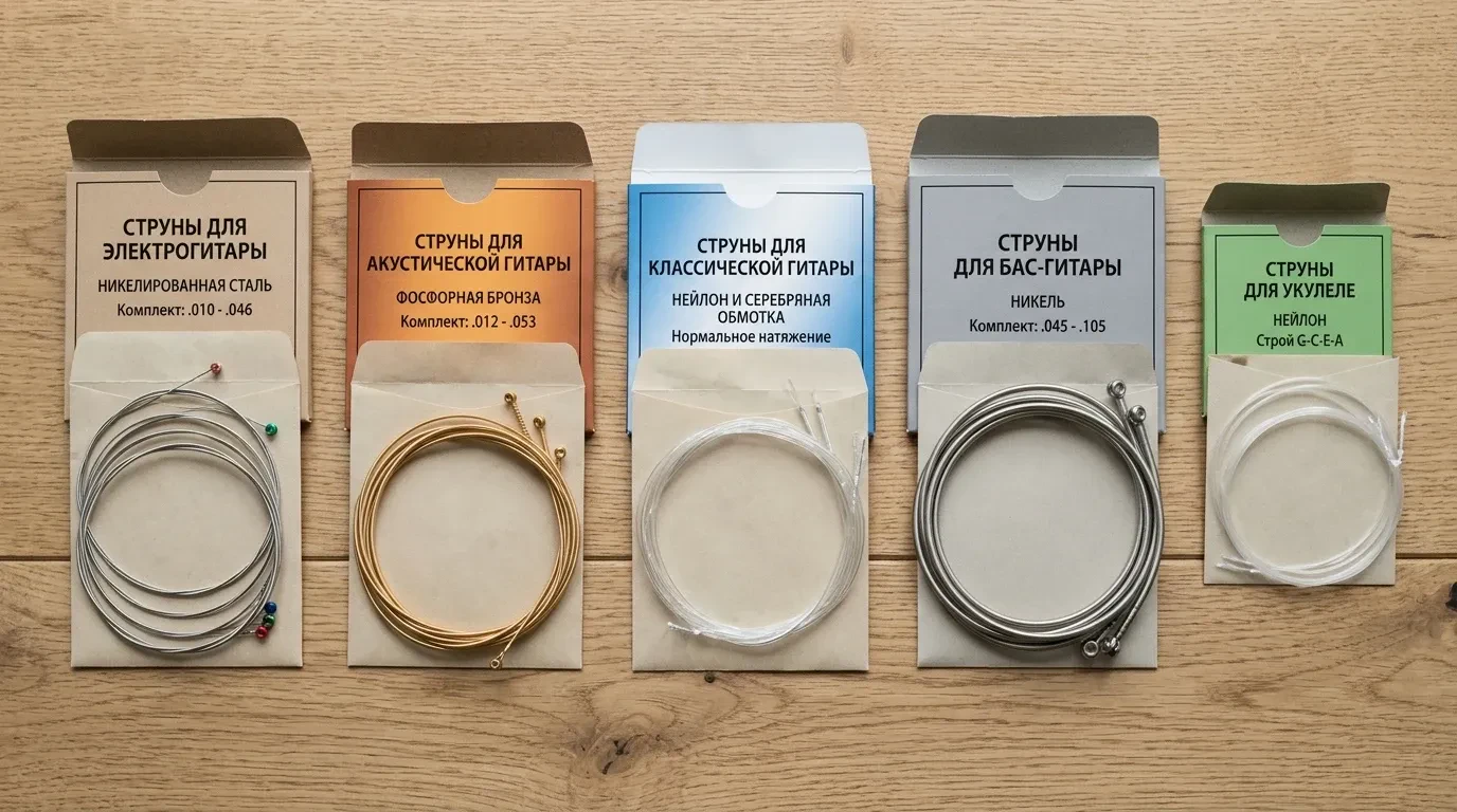 Когда нужно менять струны на гитаре