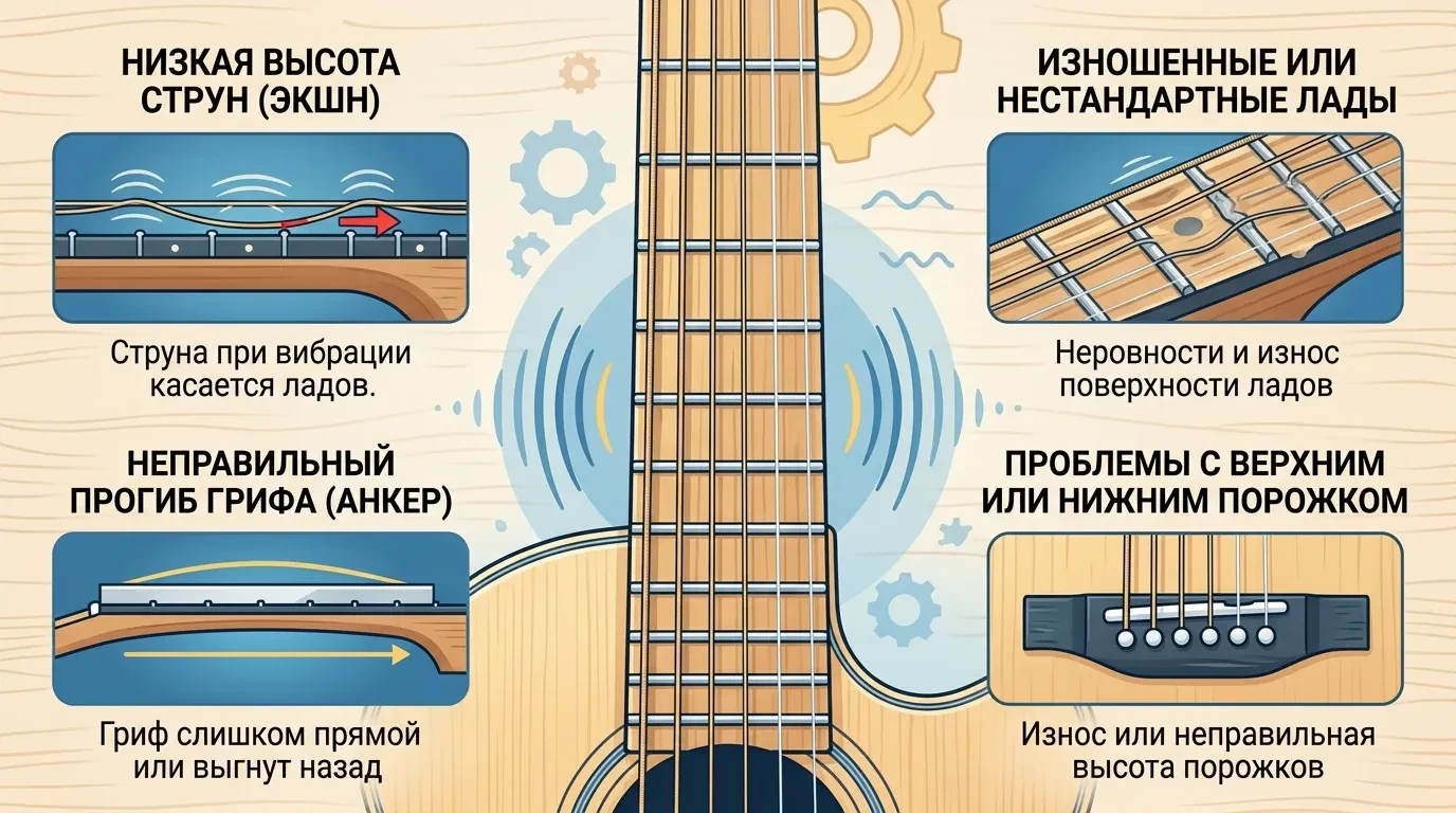 Почему гитара звенит Почему гитара звенит