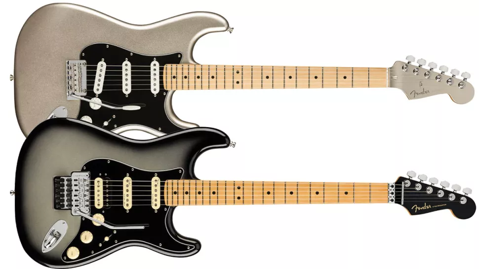 Fender 75th Anniversary Stratocaster & American Ultra Luxe Floyd Rose HSS Stratocaster