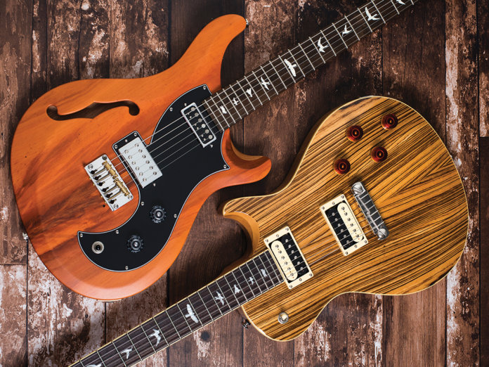 Reclaimed Limited S2 Vela Semi-Hollow & SE 245 Zebrawood Limited Edition