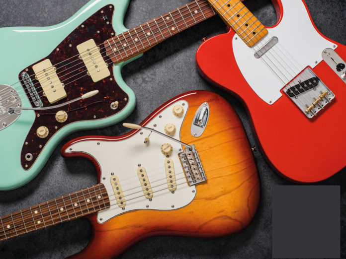 Fender Vintera ’50s Telecaster, ’60s Jazzmaster Modified & ’70s Stratocaster