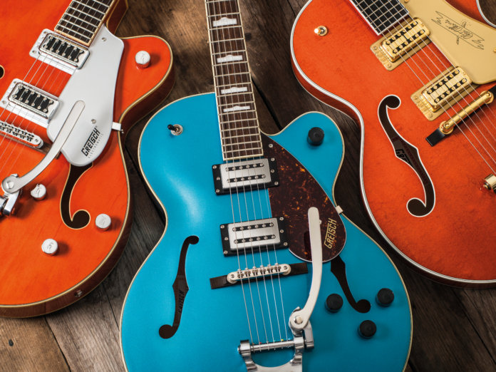 Gretsch G2420T Streamliner, G5420T Electromatic & G6120T Players Edition Nashville