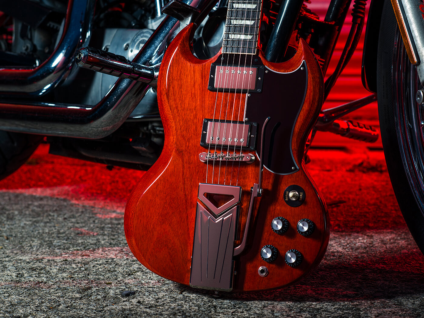 Gibson SG Junior, SG Standard ’61 Maestro Vibrola, SG Standard ’61 Sideways Vibrola