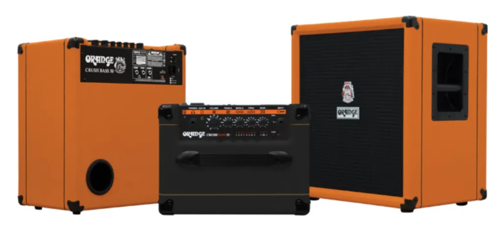 Orange Crush Bass 100, 50 & 25