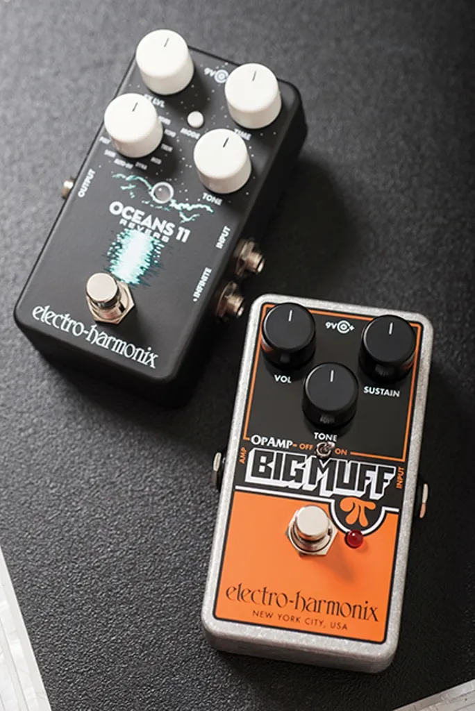 Electro-Harmonix Oceans 11 & Op-Amp Big Muff Pi