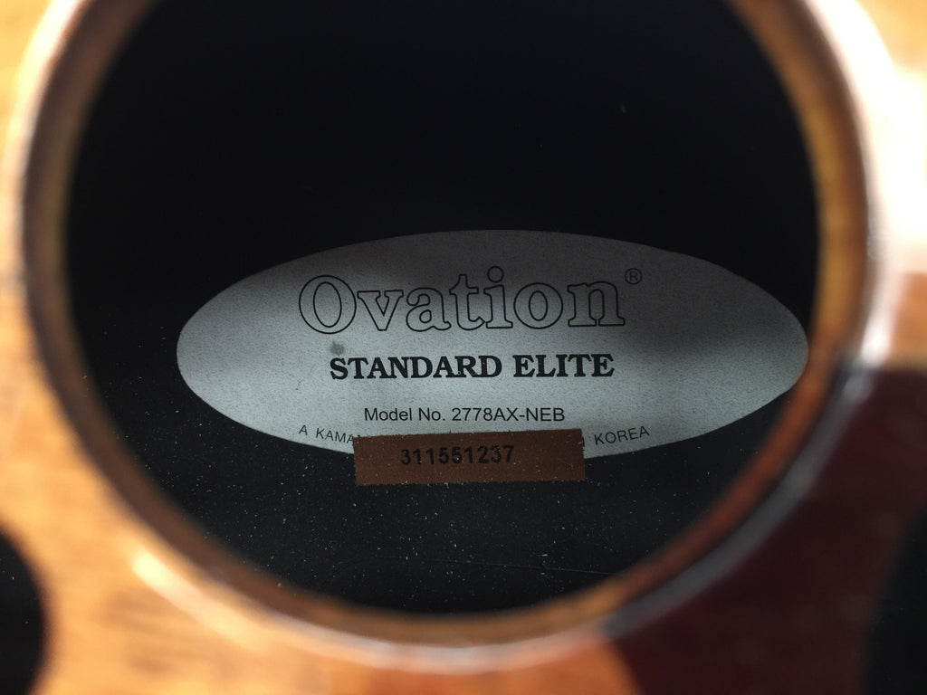 Ovation Standard Elite 2778 AX