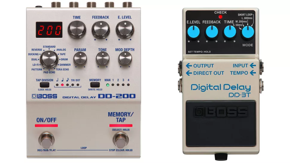 Boss DD-3T & DD-200 Digital Delay