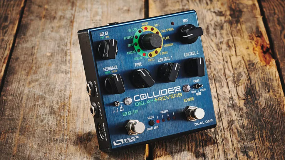 Source Audio Collider Delay+Reverb