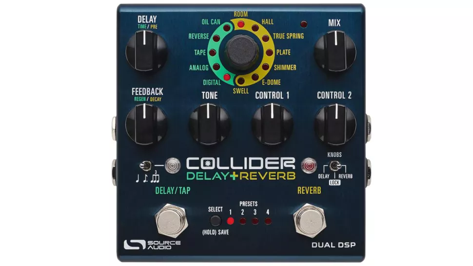 Source Audio Collider Delay+Reverb