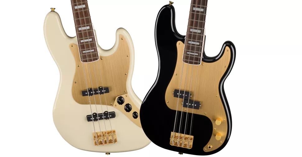 Squier 40th Anniversary Vintage Precision & Jazz Bass