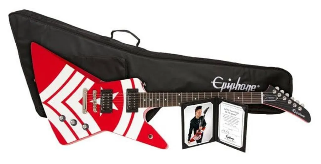 Epiphone Limited Edition Jason Hook M-4 Explorer Outfit