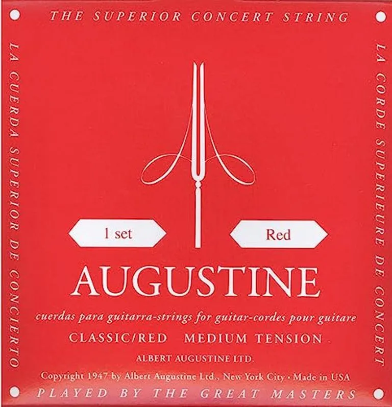 Augustine Classical Guitar Strings (AUGREDSET)