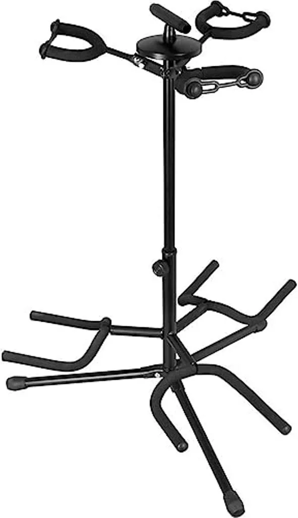 Musician’s Gear Triple Guitar Stand Black