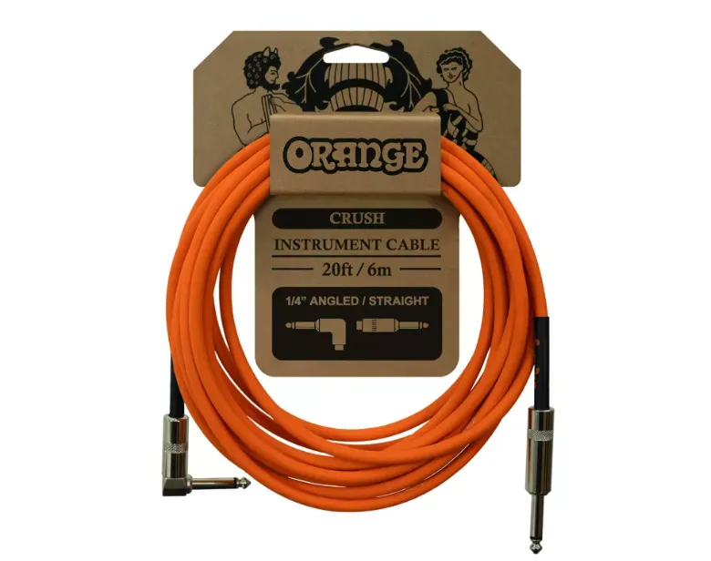 Orange Crush instrument cable