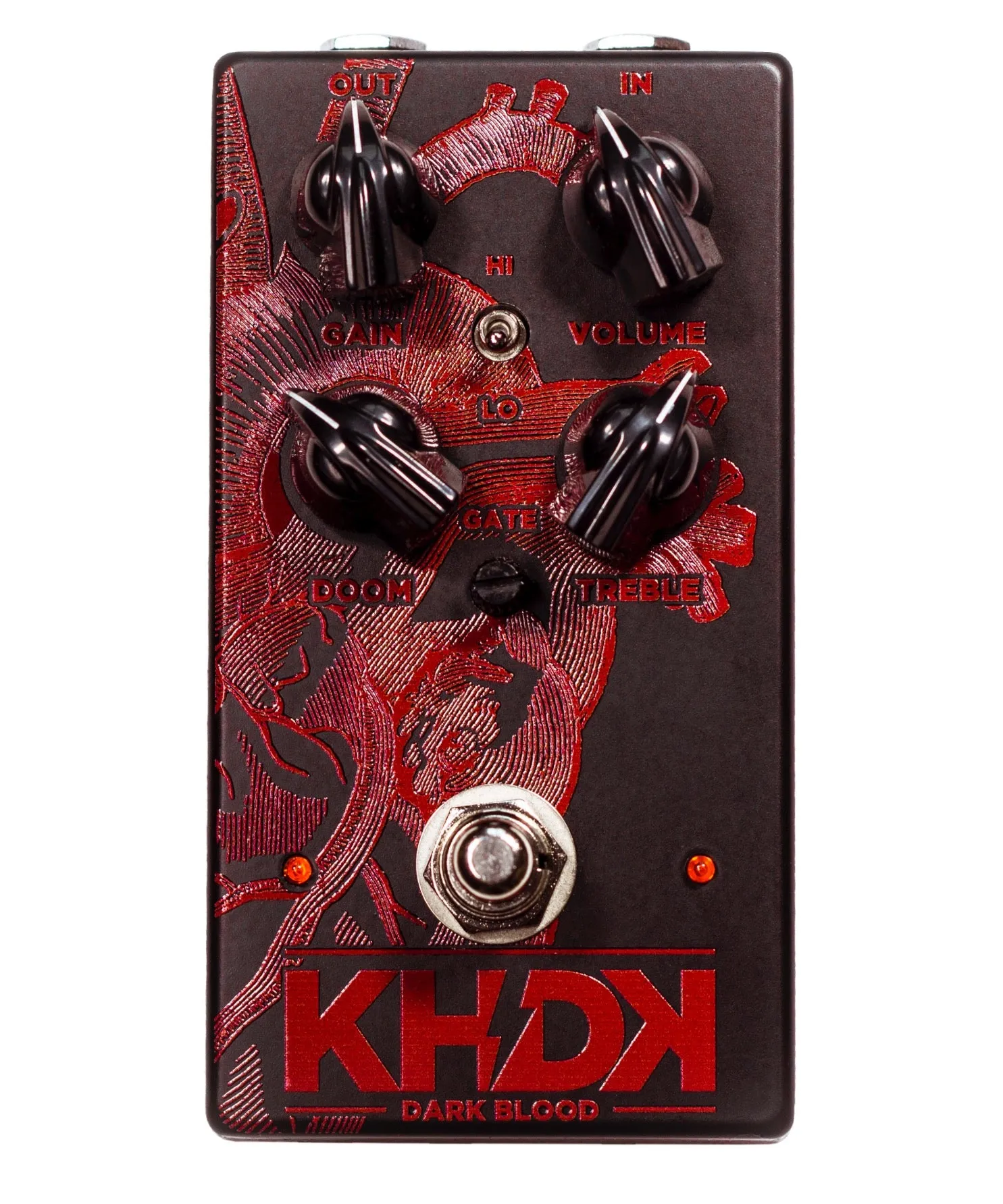 KHDK Dark Blood Distortion Pedal