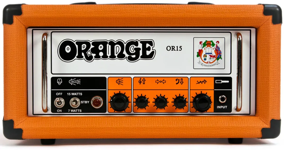 Orange Amplifiers OR Series OR15H 15W Compact Tube Guitar Amp Head