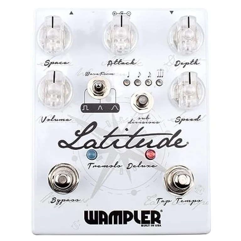 Wampler Latitude Deluxe V2 Tremolo Guitar Effects Pedal