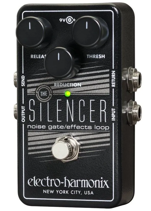 Electro-Harmonix The Silencer Guitar Noise Gate Pedal With Effects Loop