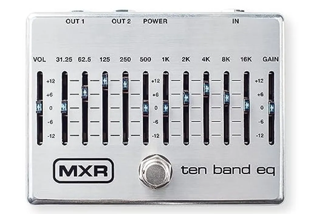 MXR M108S Ten Band EQ Guitar Effects Pedal