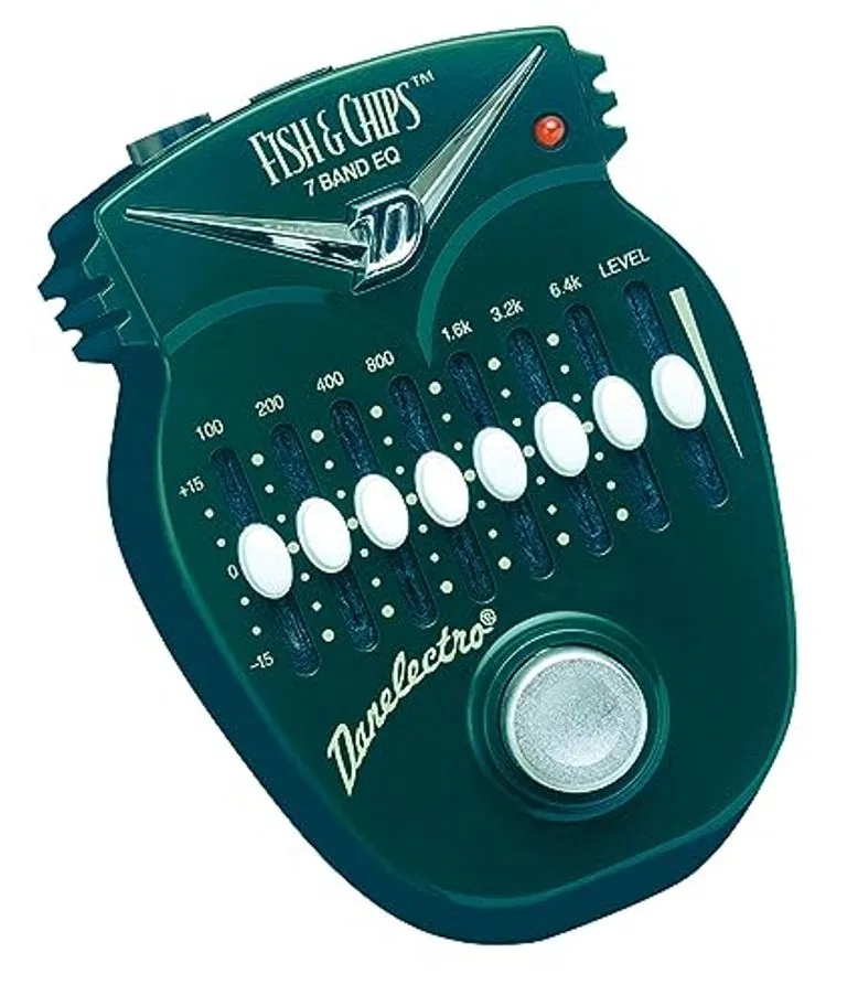 Danelectro DJ-14C Fish & Chips 7 Band EQ Mini Effects Pedal