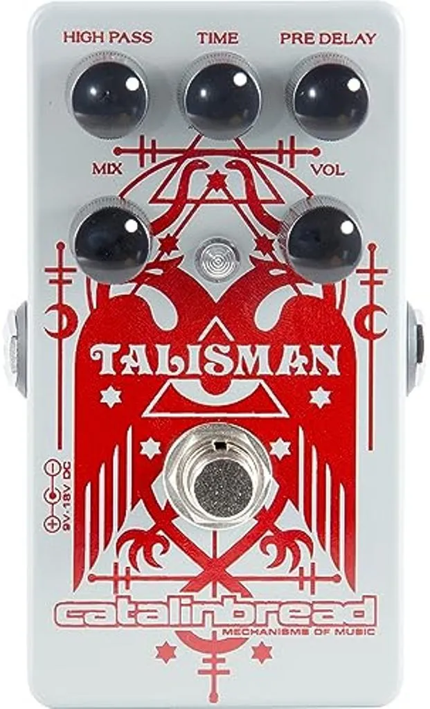 Catalinbread Talisman Classic Plate Reverb Guitar Effects Pedal