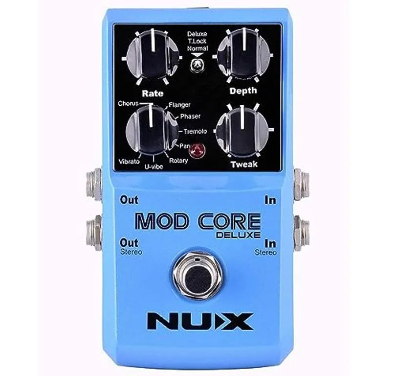 NUX MOD Core DELUXE Chorus/Flanger/Phaser/Rotary Guitar Effect