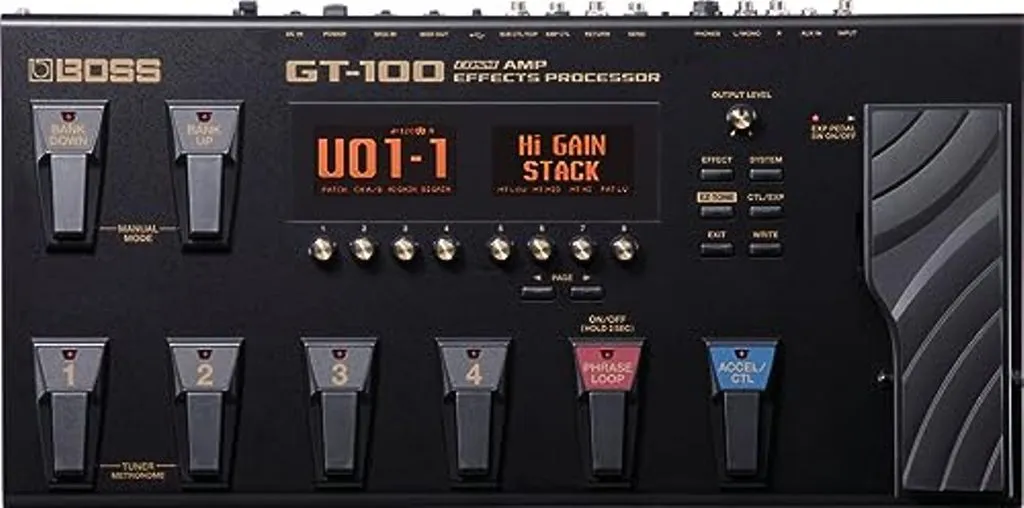 BOSS GT-100 Guitar Multi-effects Pedal