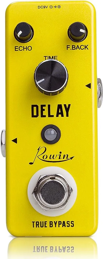 Rowin Analog Vintage Delay Guitar Effect Pedal