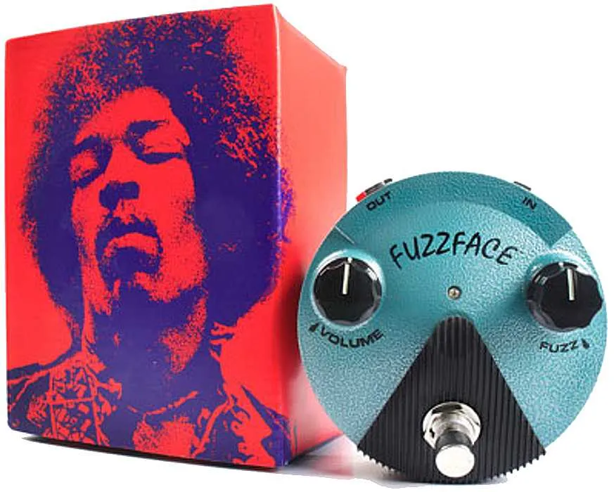 Dunlop FFM3 Jimi Hendrix Fuzz Face Mini Distortion