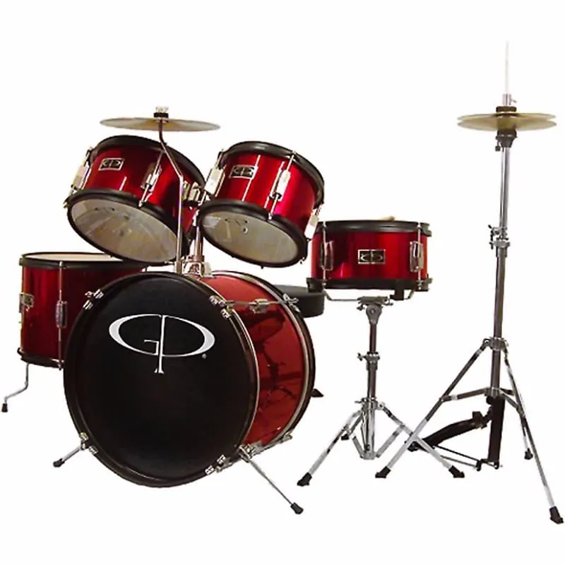 GP Percussion GP55WR 5-Piece Junior Drum Set