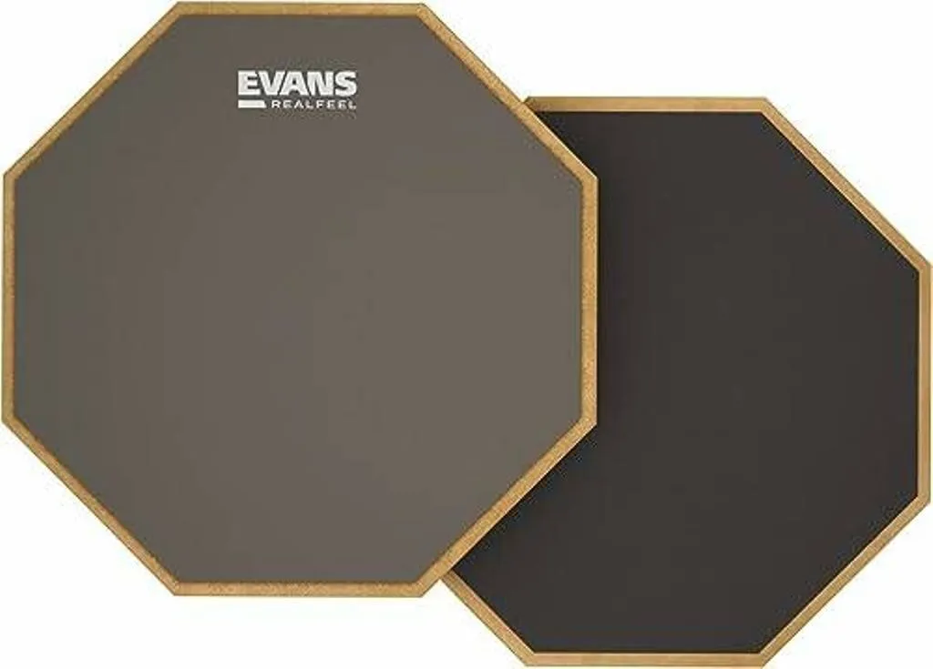 Evans Realfeel 2-Sided Practice Pad, 12 Inch