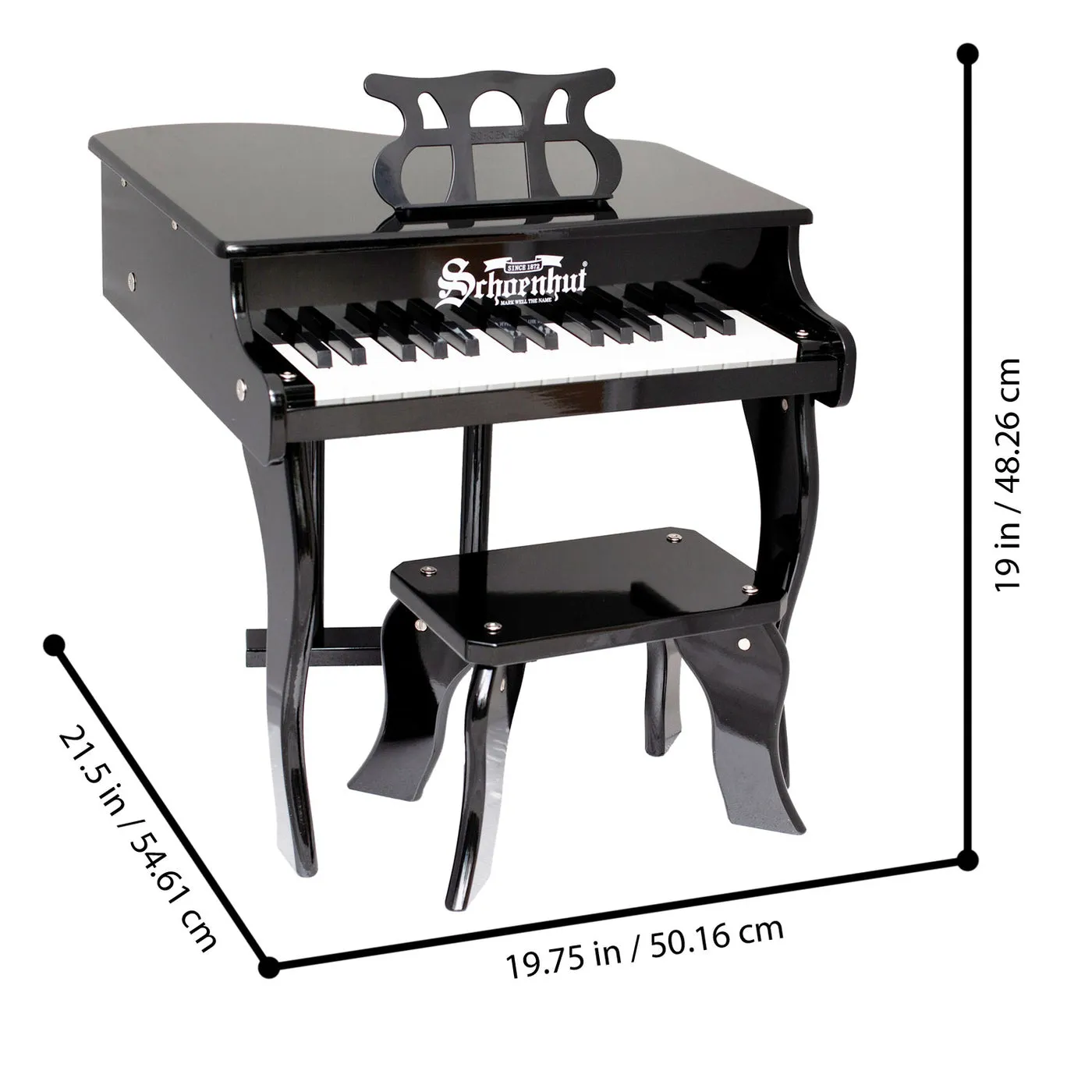 Schoenhut 30-Key Fancy Baby