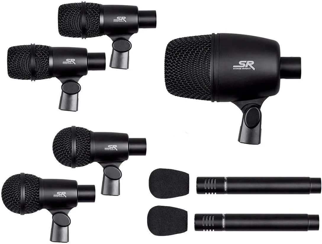 Stage Right: Monoprice 7-Piece Drum Mic Kit