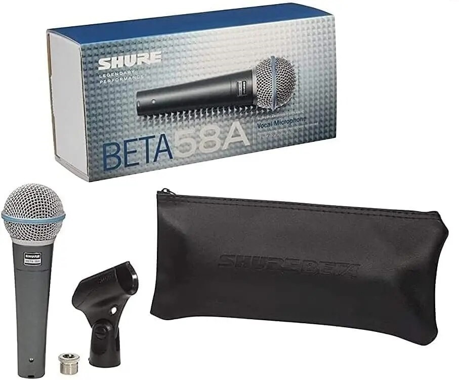 Микрофоны Shure: обзор SM58, SM7B, BETA 58A, PG58 и других беспроводных моделей - как выбрать?