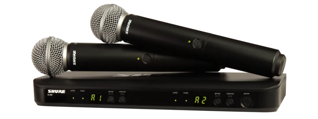 Shure BLX288/PG58