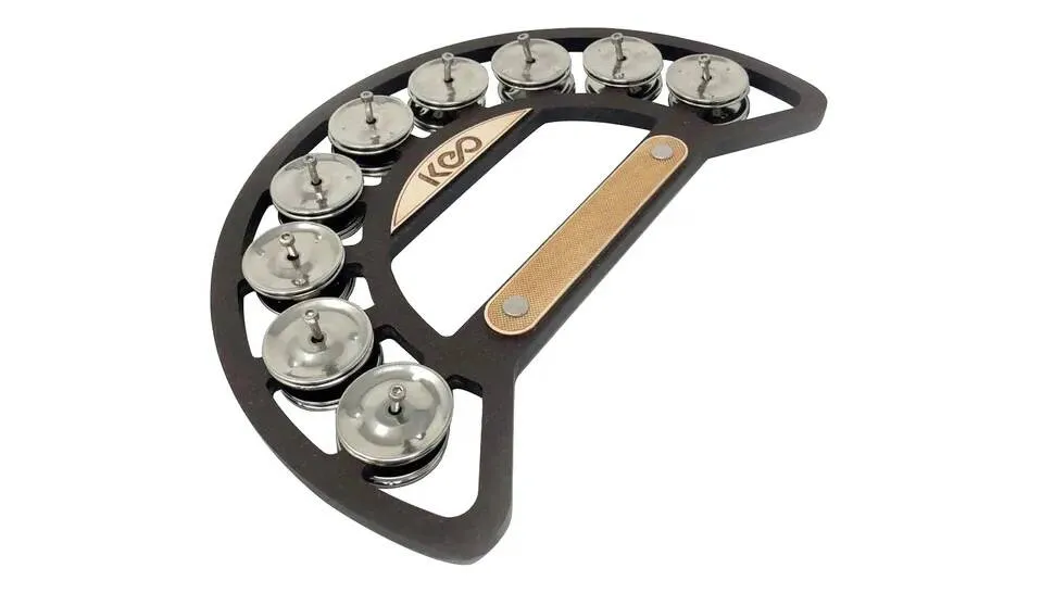 Keo Percussion Half Moon Tambourine