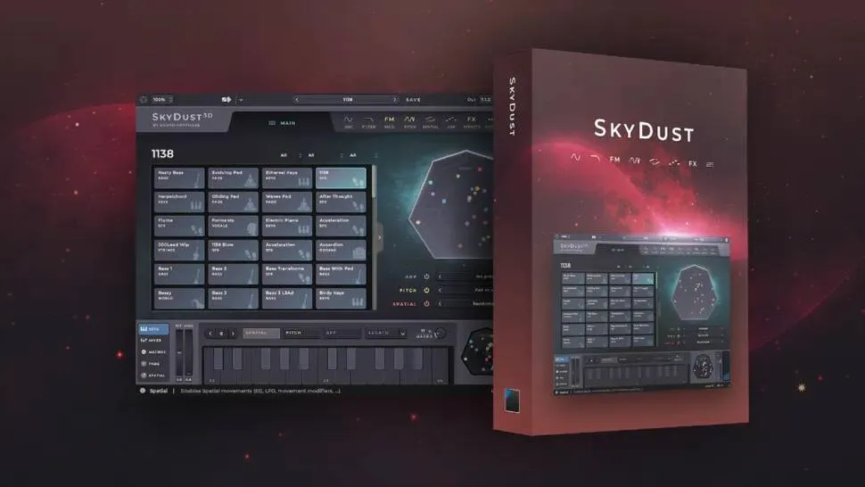 Sound Particles SkyDust 3D