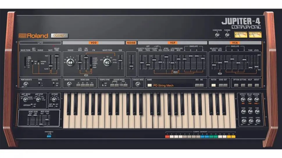 VST синтезатор Roland Jupiter-4