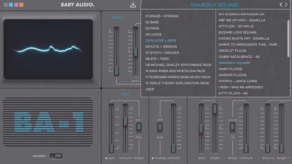 Синтезатор Baby Audio BA-1
