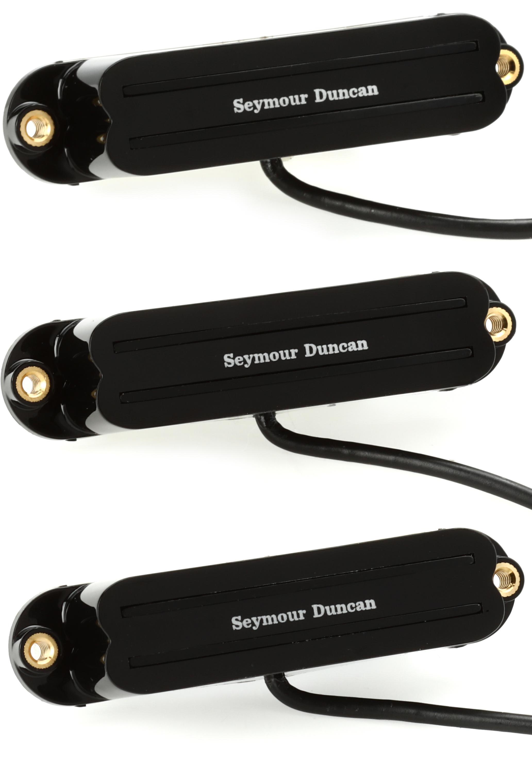 Звукосниматели Seymour Duncan Hot Rails Strat Single Coil Sized Humbucker 3-piece Pickup Set