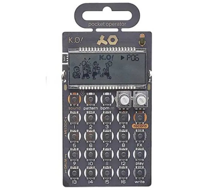 Сэмплер Teenage Engineering PO-33 K.O!