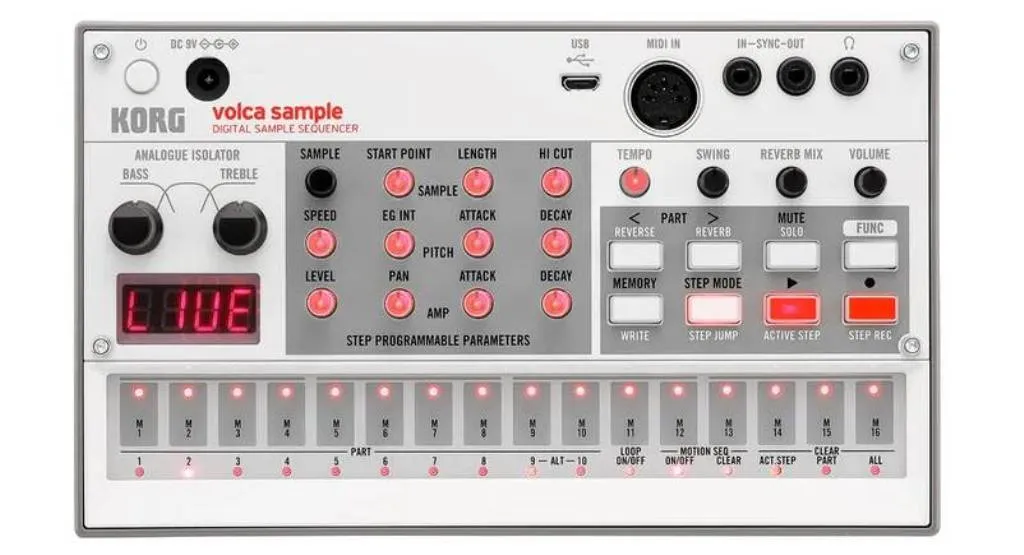Сэмплер Korg Volca Sample 2