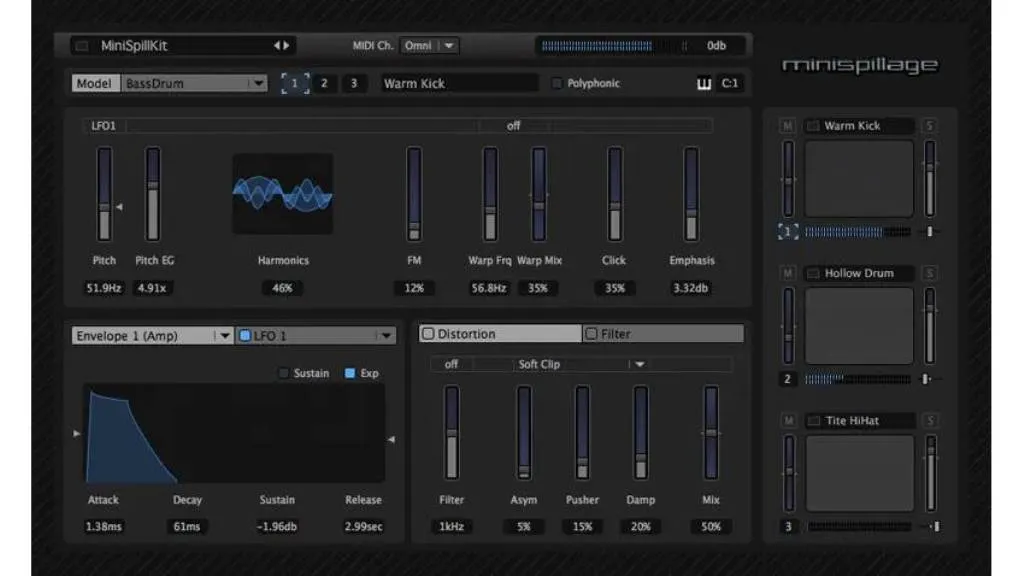 AudioSpillage MiniSpillage