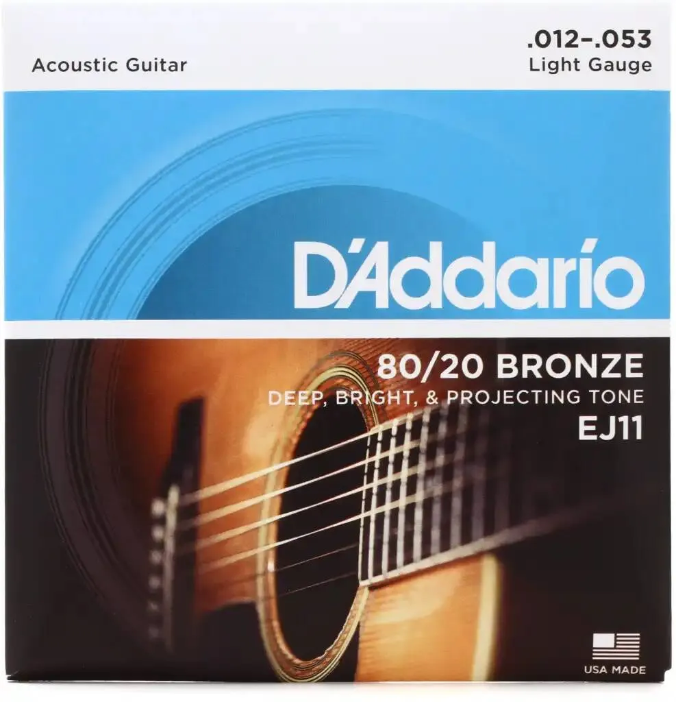 Струны D'Addario EJ11 80/20 Bronze