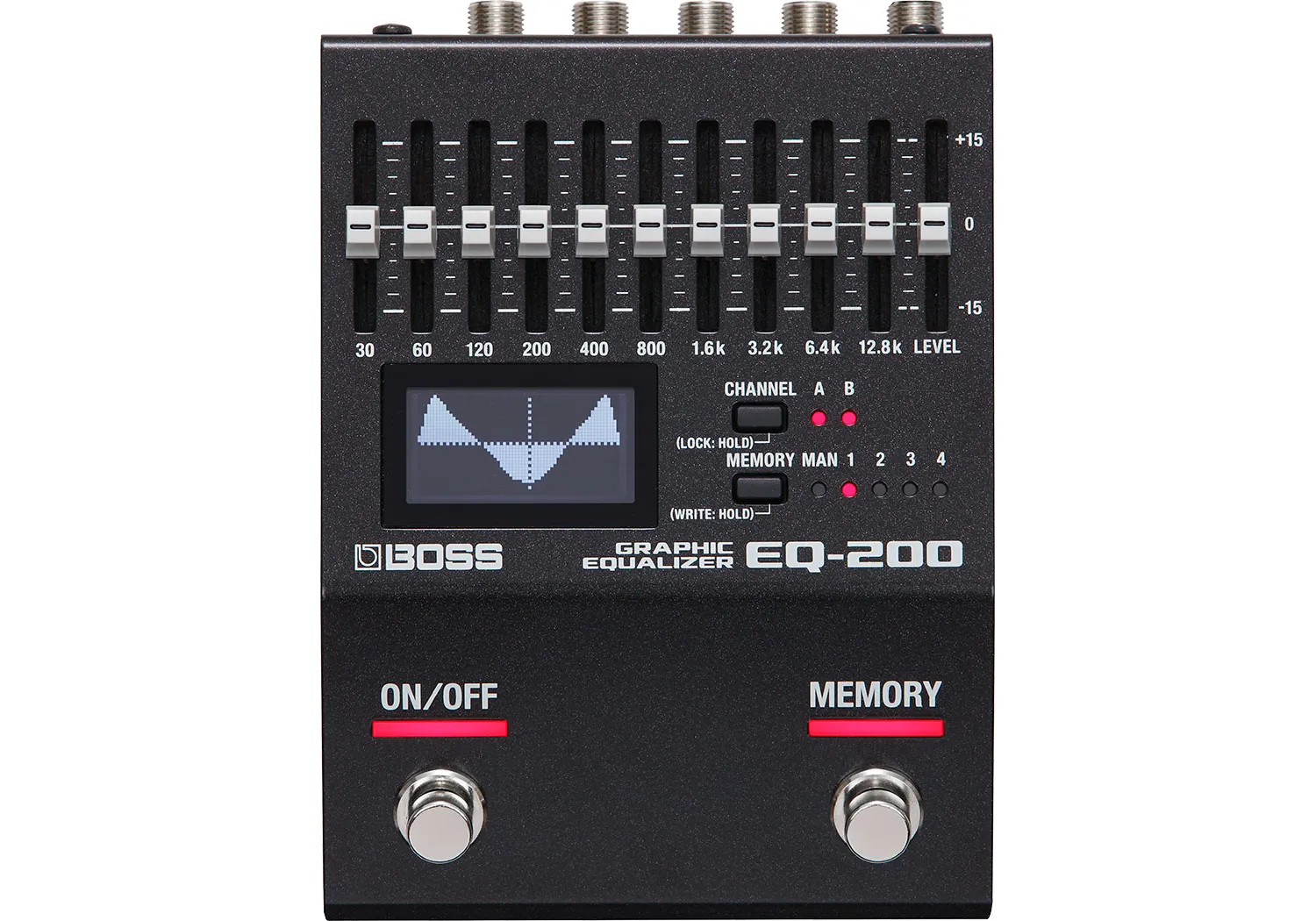 Педаль эквалайзера Boss EQ-200 Graphic Equalizer