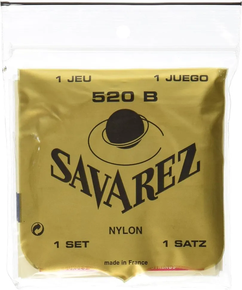 Струны SAVAREZ 520B TRADITIONAL WHITE CARD