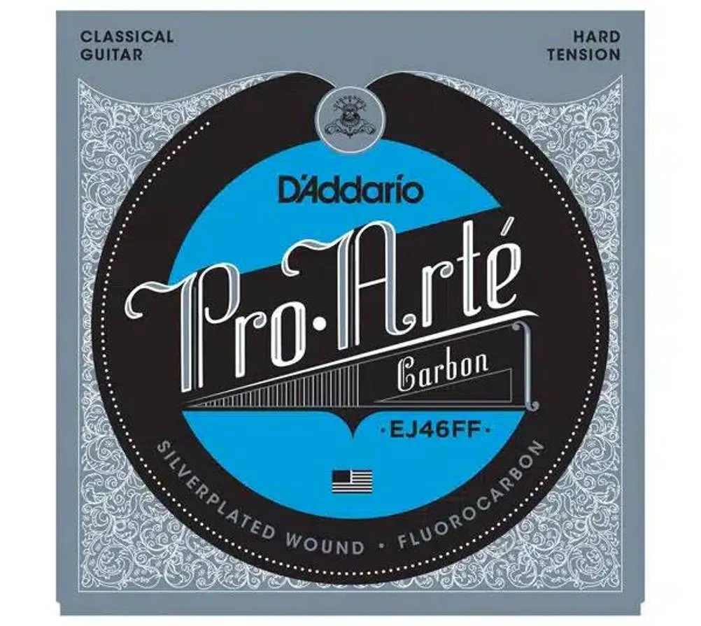 Струны D'ADDARIO EJ46FF PRO ARTE CARBON-DYNACORE HARD TENSION