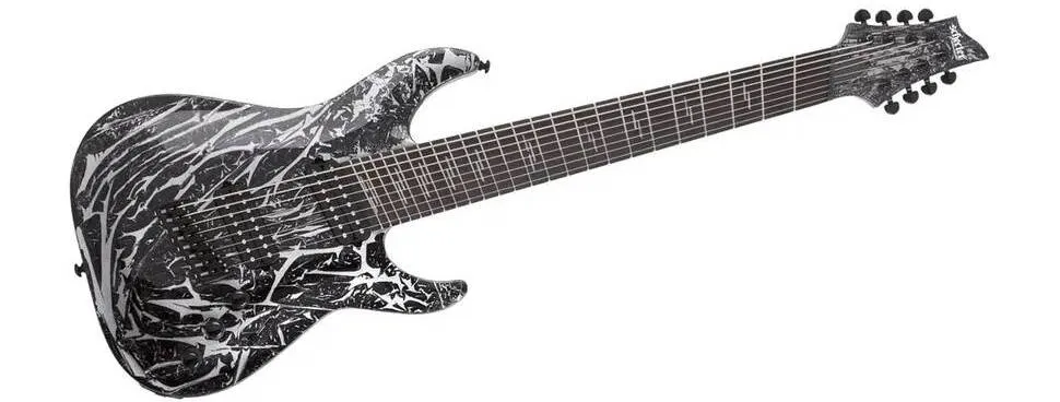 Электрогитара Schecter C-8 Multiscale Silver Mountain